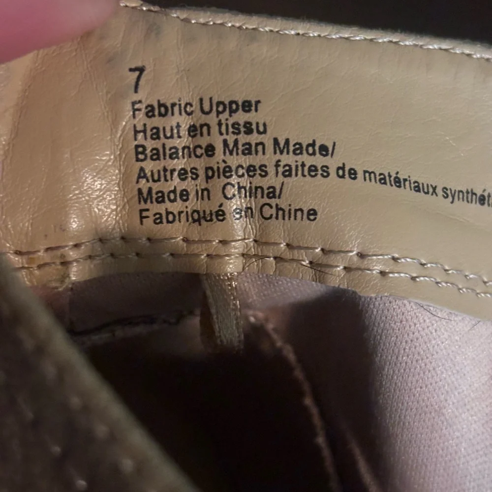 Express Tan Studded Double Buckle Ankle Booties size 7 - Picture 3 of 11